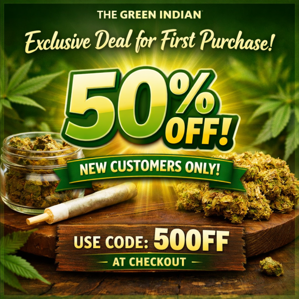 !! 50% Off First Purchase | New Customer Deal – The Green Indian !!